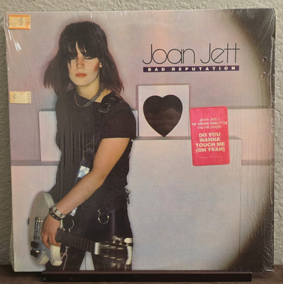 Joan Jett Bad Reputation Vinyl LP, 1982 The Boardwalk Entertainment Co NB33251-1