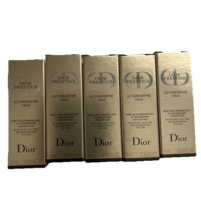 X5 Dior Prestige Le Micro Serum De Rose Yeux Eye Serum 3ml/ 0.10oz Sample Size