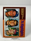 1975 Topps - '74 Highlights Nolan Ryan, Dick Bosman, Steve Busby #7