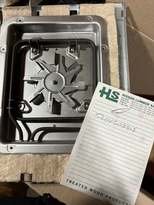 electrolux oem convection fan and element 5304503315