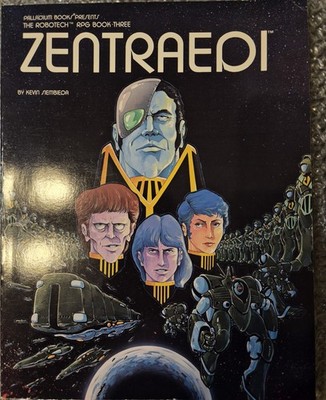 Palladium Robotech RPG Buch Drei Zentraedi