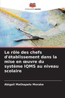Abigail Mathapelo Morake | Le RôLe Des Chefs D'éTablissement Dans La Mise En...