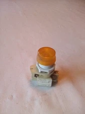 Baco 22mml-30mml Amber Pushbutton Contact Block 600Vac