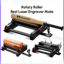 Rotary Roller Compatible Laser Machine for Engraving Cylindrical Objects