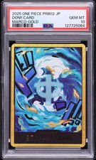 2025 One Piece Japanese Premium Booster Best V2 Marco Gold Don!! Card PSA 10