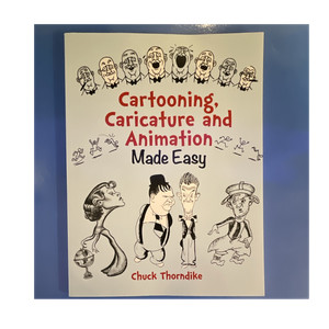 Dover Publications Cartooning, Caricature & Animation Made Easy Instruction Book