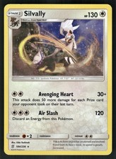 Silvally #184/236 SM - Unified Minds (COSMOS HOLO) Lightly played - Pokemon Card