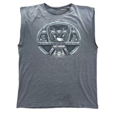 Vintage 90s Harley Davidson Eagle Sleeveless Shirt Size XL