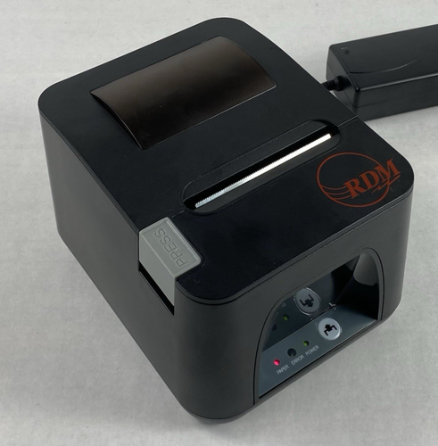 Impresora térmica de recibos RDM 9278 sin adaptador de CA alimentación probada - Imagen 1 de 14