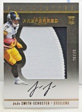 JuJu Smith-Schuster 2017 Panini Preferred Silhouettes Patch RC Autograph Auto/49