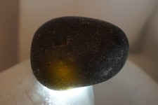 Black Sea Glass 44g RAREST OLDEST Pirate 1600s  le Sainte-Marie Madagascar mad9