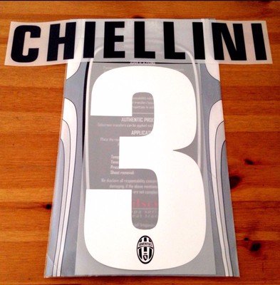 2012-13 Juventus Home Shirt CHIELLINI#3 Official ...