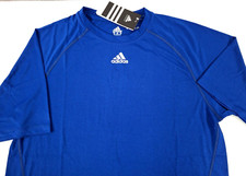 Adidas Climalite Men's Short Sleeve T Shirt- Royal Size XS