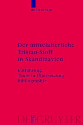 Thumbnail - Heiko Uecker Der Mittelalterliche Tristan-stoff (gebundene Ausgabe)