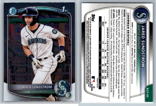 2025 Bowman Baseball CHROME PROSPECTS #BCP-1 to BCP-150 You Pick Complete a Set! - Picture 84 of 149