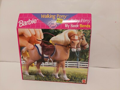 Barbie Walking Pony Barbie Riding Club 1997 Mattel | eBay