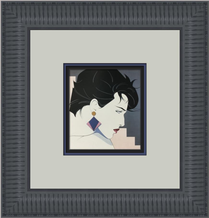 Patrick Nagel、パトリック・ナゲル、【Untitled 20】 1980s Vintage Patrick Nagel 大判ポスター Sunglasses