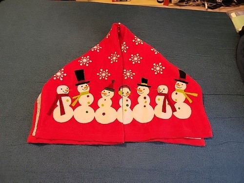St Nicholas Square kohls Christmas Snowman And Family Kitchen Hand Towel Lovely - Picture 8 of 11