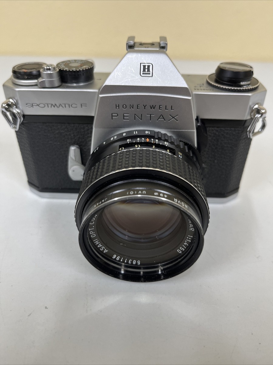 PENTAX SPOTMATIC TAMRONレンズ付き Asahi Honeywell Pentax Spotmatic F 35mm SLR Camera Takumar 1.4/50