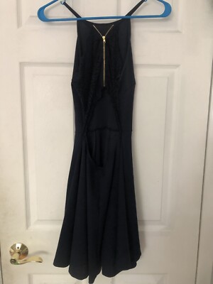 navy blue homecoming dresses windsor Peacock Embroidery Homecoming Dress – Sassymyprom main image 0