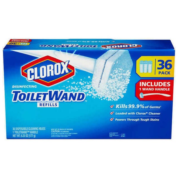 Clorox Toilet Wand With 36 Refills for sale online eBay