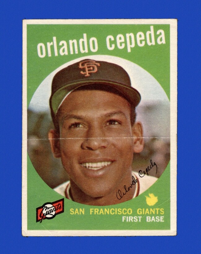1959 Topps SetBreak 390 Orlando Cepeda VGVGEX (crease) *GMCARDS* eBay