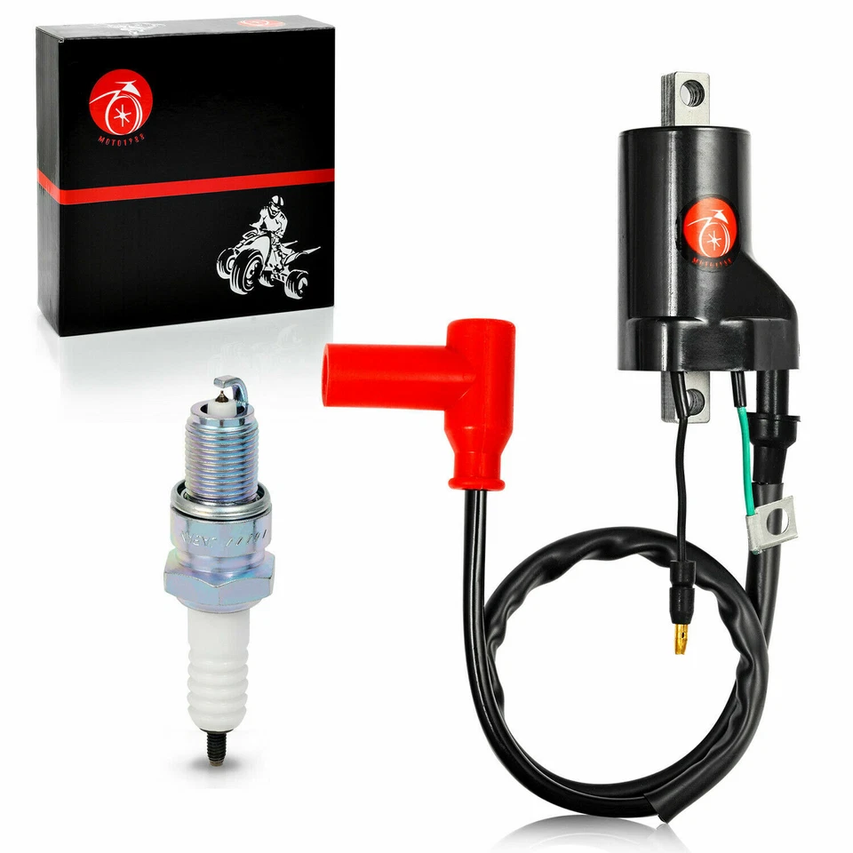Bobina de encendido y bujía 1987-2007 para Honda CR80R CR85R CR80RB CR85RB Expert Foto 3 de 4