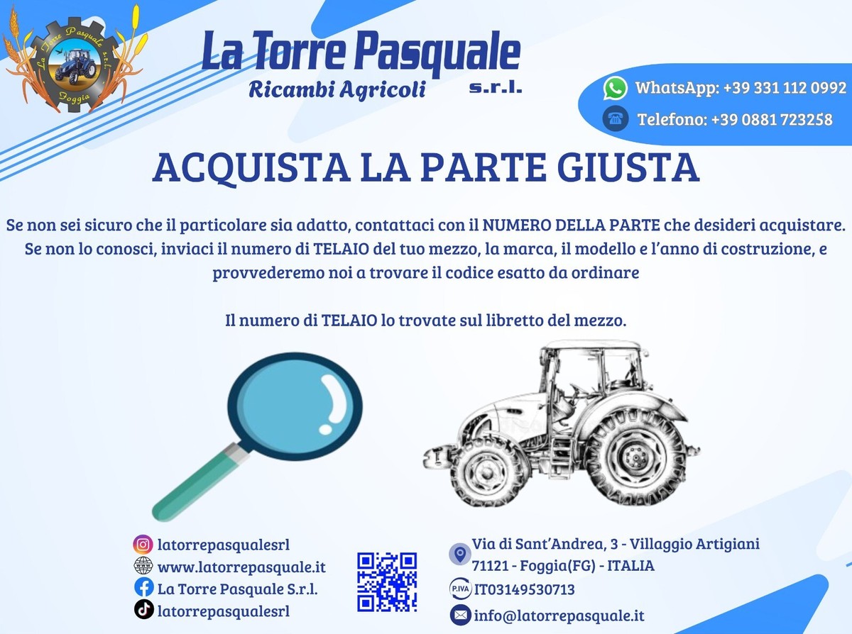 4950401 CALANDRA RADIATORE Serie Oro Trattore Fiat Con Griglia E - Foto 5