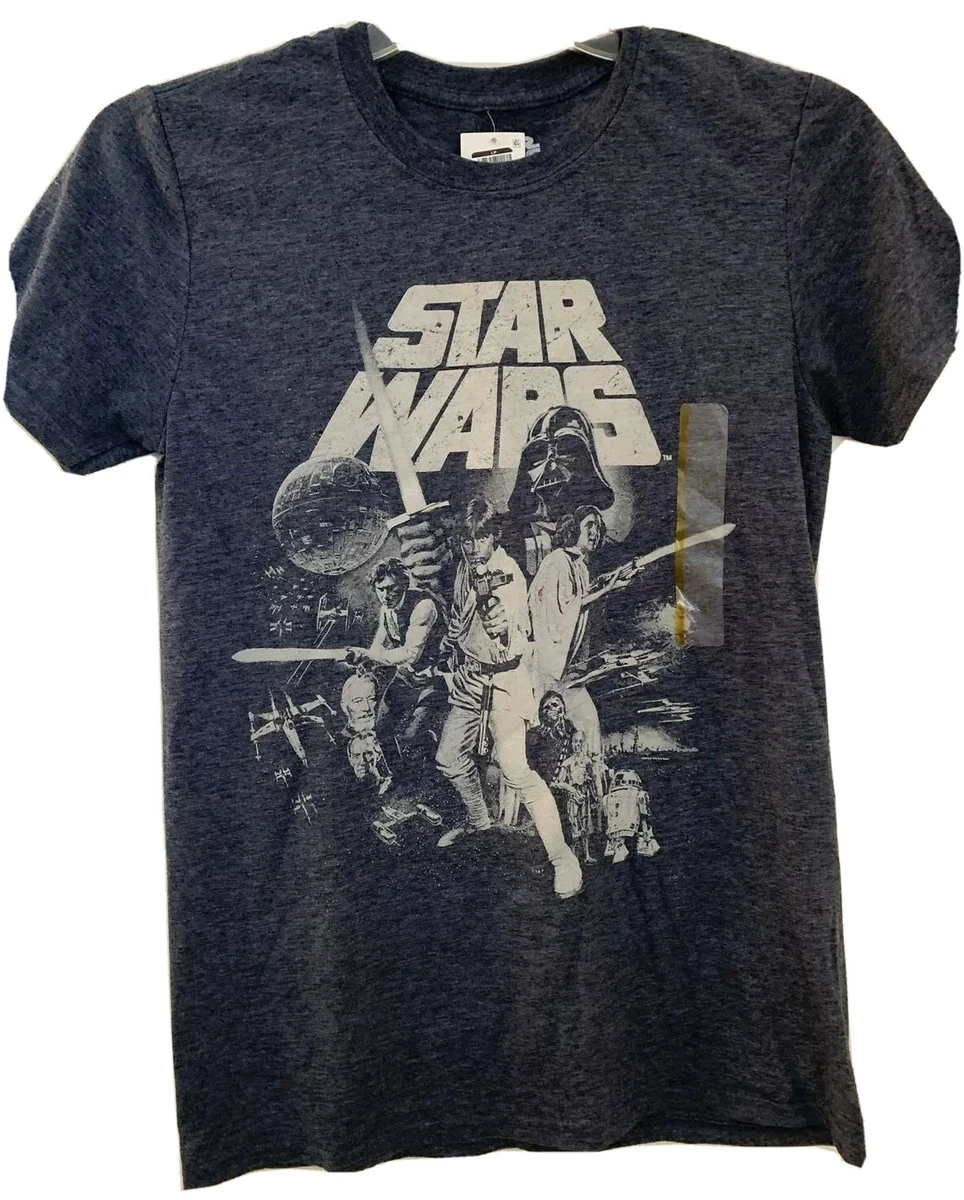 Grey star wars store t shirt