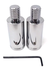 air brake valve truck tractor trailer adapter kenworth peterbilt mack *CHROME*