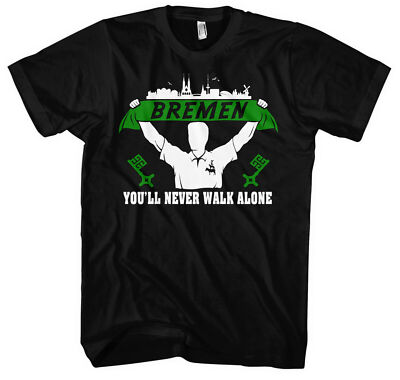 Bremen Support T-Shirt | Stadt City Skyline Fussball Sport Bremen Shirt