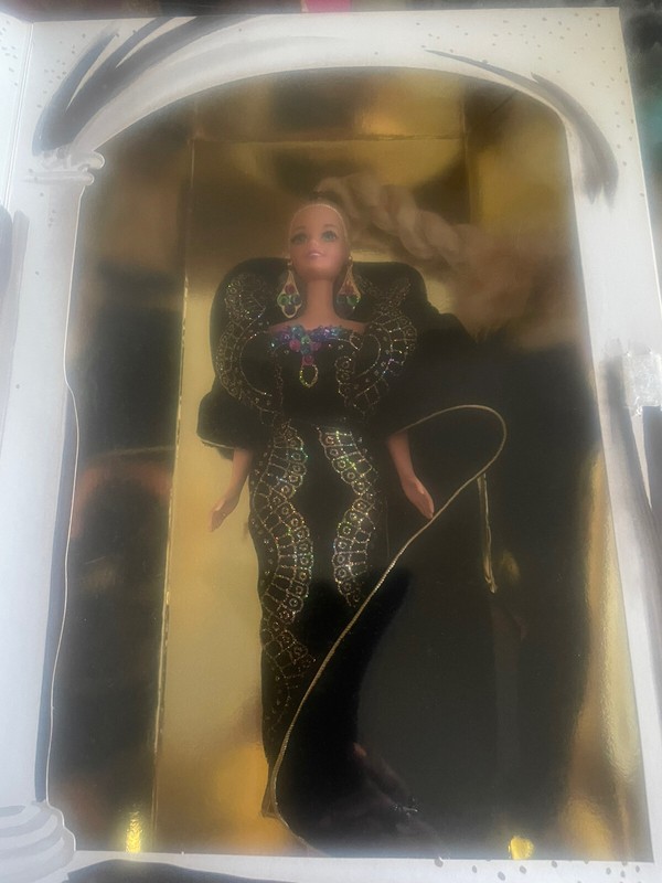 1995 Classique Collection Midnight Gala Barbie W/ Sketch, Original Box New