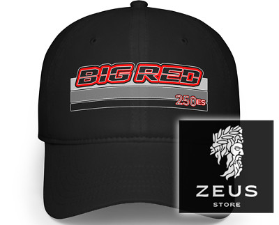 Big Red 250ES Custom Hond 3 Wheeler 250 ES ATC Hat Baseball Cap