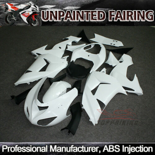 Unpainted Fairing Kit For Kawasaki Ninja ZX10R 2006 2007 ZX1000D Injection Body - Picture 1 of 11