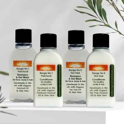 Natural Remedy for Dandruff - Anti-Schuppen Shampoo & Conditioner Probenpackung