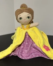 Kids Preferred Disney Baby Princess Belle Lovey Security Blanket Stuffed Plush