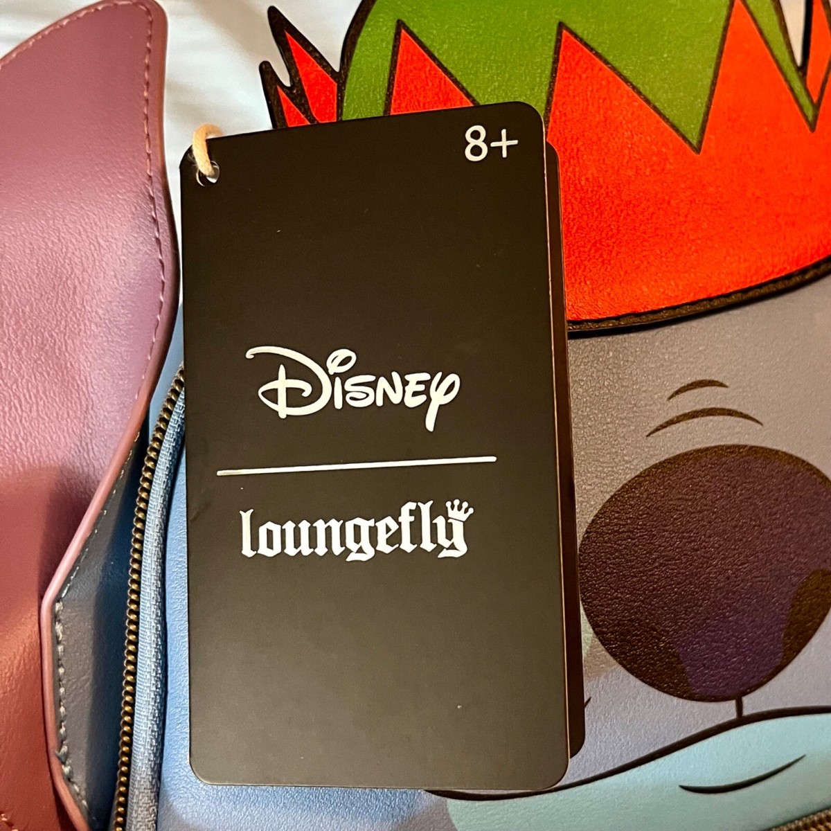 Stitch Christmas Elf Disney Loungefly Backpack New Tags In Original Packaging Celebrate the season with the Loungefly Disney Lilo & Stitch  main image 2