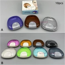 10pcs Dental Orthodontic Retainer Denture Storage Box Mouthguard Container Case