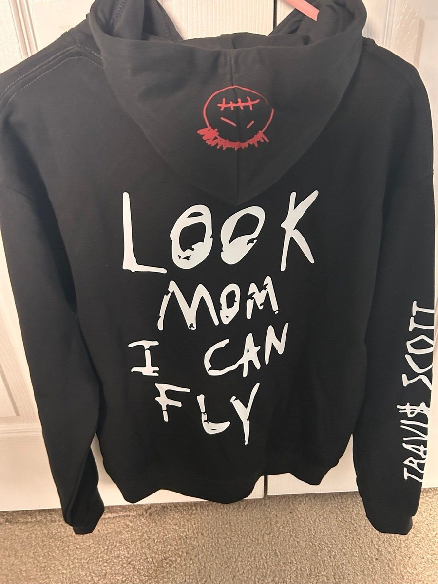Travis Scott Cactus Jack “Look Mom I Can Fly” hoodie Black | eBay