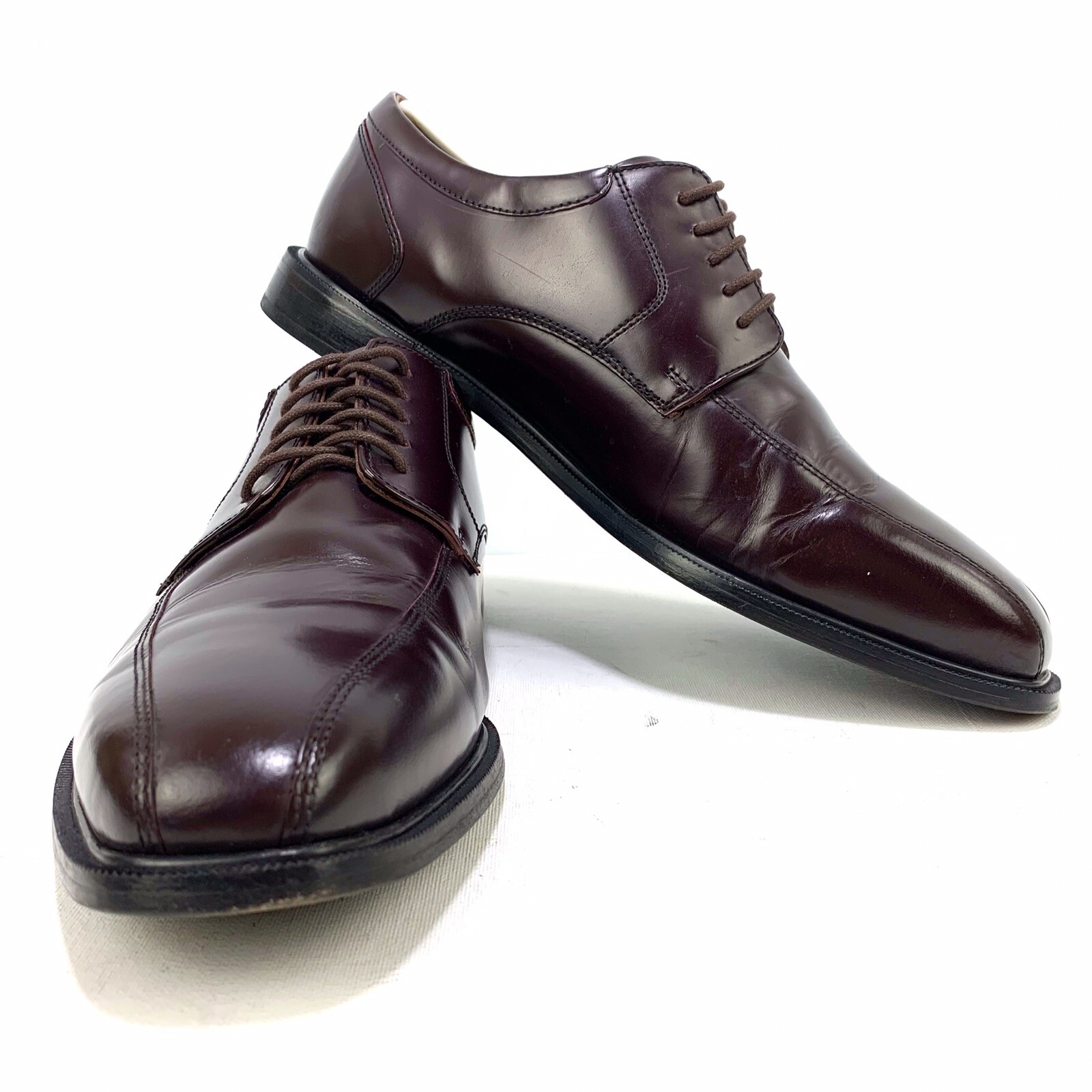 SAOLA Scarpe stringate Rockport Adiprene di Adidas da uomo marroni in pelle taglia 10