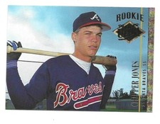 CHIPPER JONES 1994 ULTRA ROOKIE #152 ATLANTA BRAVES
