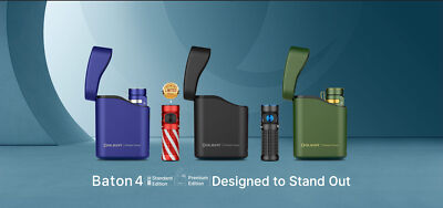 Olight Baton 4 1300 Lumen Rechargeable EDC Flashlight | eBay