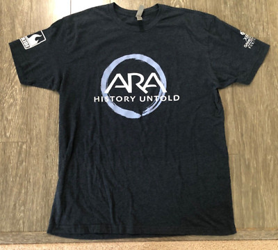 ARA History Untold XBOX Studios Oxide Games Staff Employee T Shirt Large Used