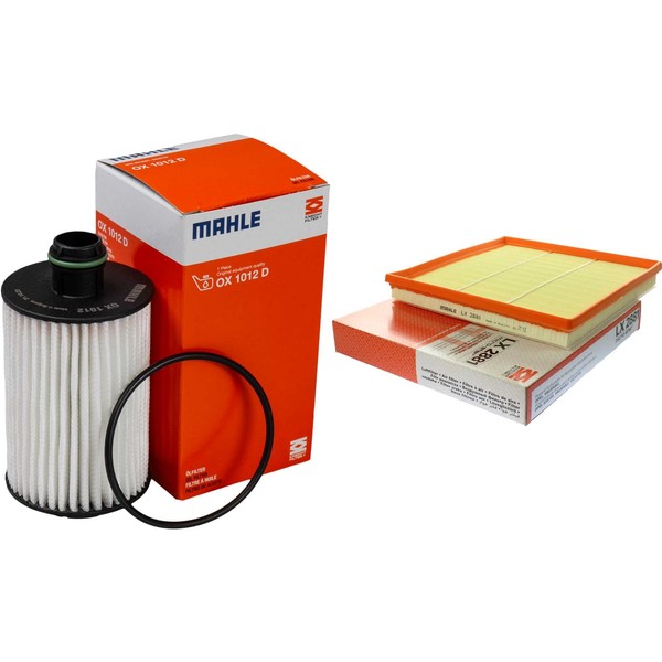 Mahle / Knecht Set Filterpaket Luftfilter LX 2881 ÖLfilter OX 1012D-image