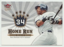 2006 Ultra Home Run Kings #HRK14 Gary Sheffield Baseball Card New York Yankees