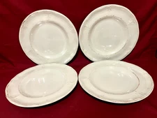 Churchill Country Craft Sandstone Set Of 4 Dinner Plates 11 1/4" Jeff Banks