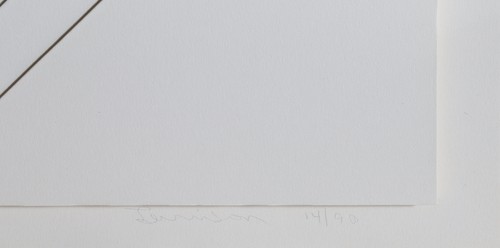 Mon Levinson, Stacked Diamond, Paper Construction, signed and numbered in pencil - Bild 4 von 6