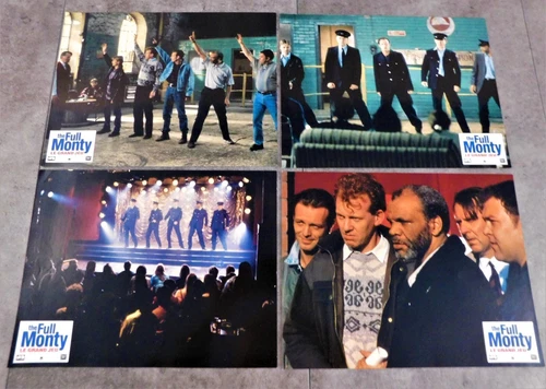 The Full Monty 7 Photos Lobby Cards 21x27cm 8"10 1997 Robert Carlyle