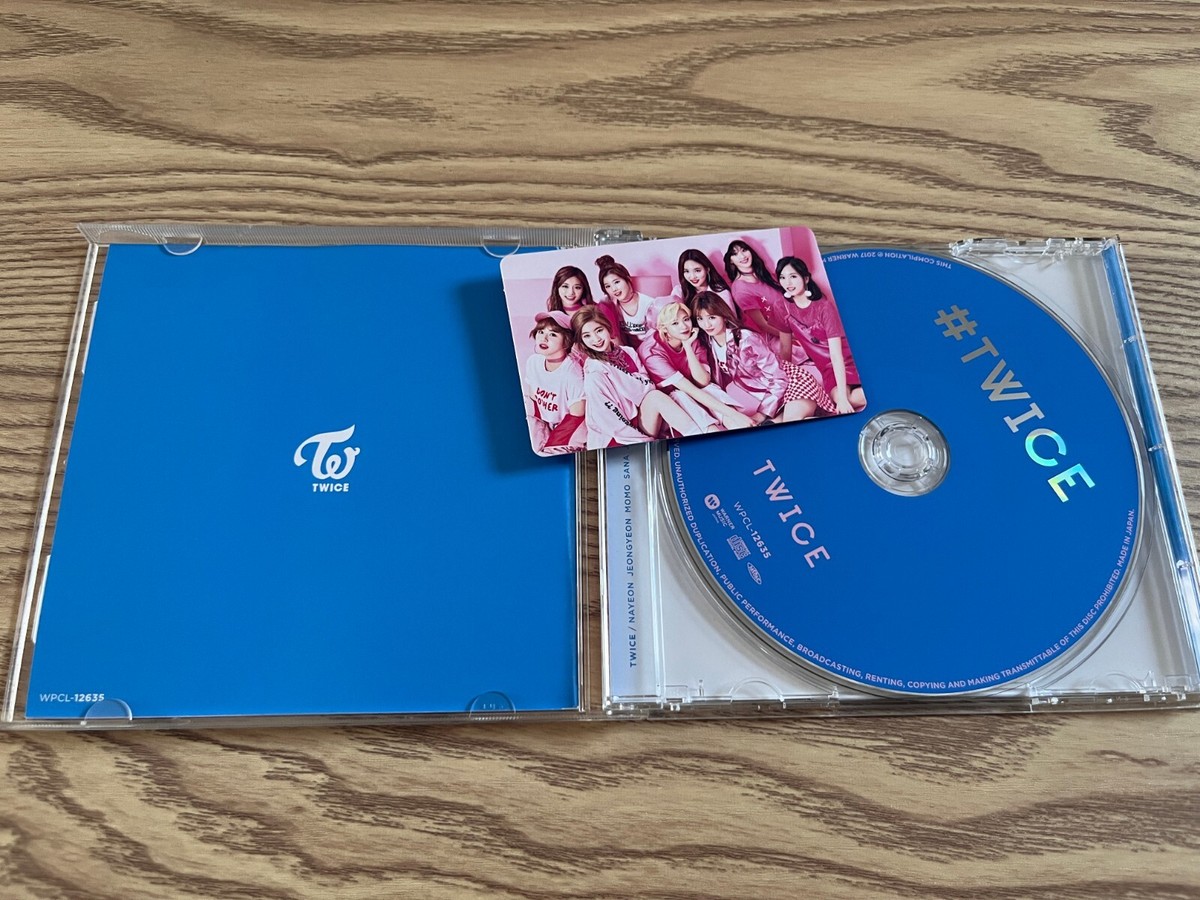 Twice #Twice CD + Card (Warner Music Japan 2017) K-Pop J-Pop