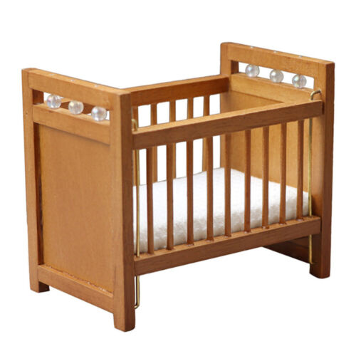 Baby Mattress Baby Doll Cradle Tiny Furniture Model Doll House Furniture